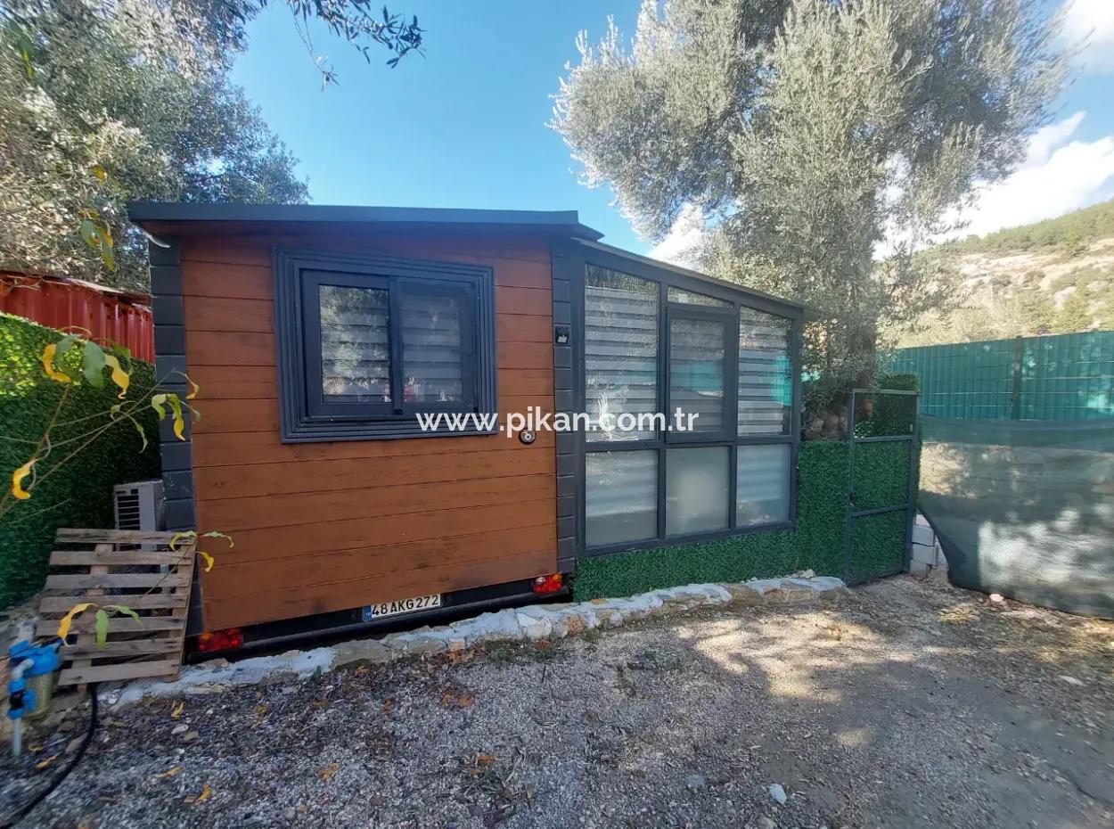 Tiny House Mit Schwimmbad In Der Natur Auf 738 M2 Land In Göcek Zum Notverkauf