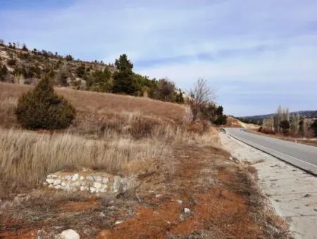 15.250 M2 Schnäppchengrundstück Zum Verkauf In Çameli Kınıkyeri Acıpayam Road