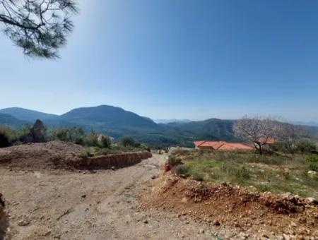 1 300 M2 63 M2 Zoniertes Grundstück Zum Verkauf In Göcek Gökçeovacik