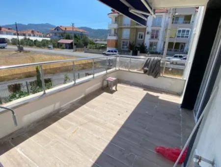 Zu Verkaufen In Ortaca, Mugla 1 1 Erdgeschosswohnung Mit Großem Balkon.