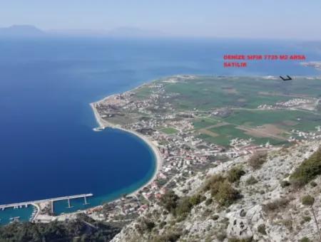 Milas Örende Freistehendes Grundstück Direkt Am Meer 7 600M2 Tourismus Plus Wohngebiet Zum Verkauf