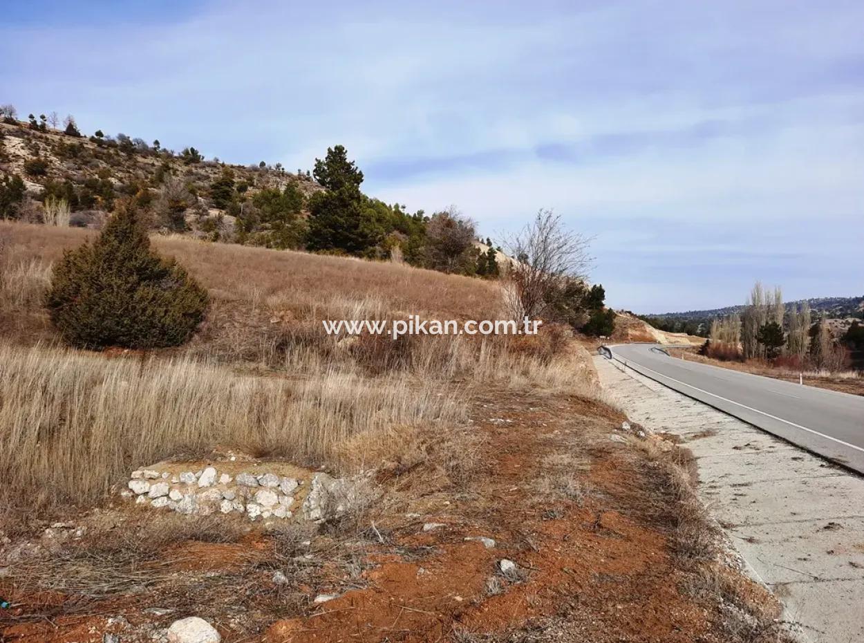 15.250 M2 Bargain Land For Sale In Çameli Kınıkyeri Acıpayam Road