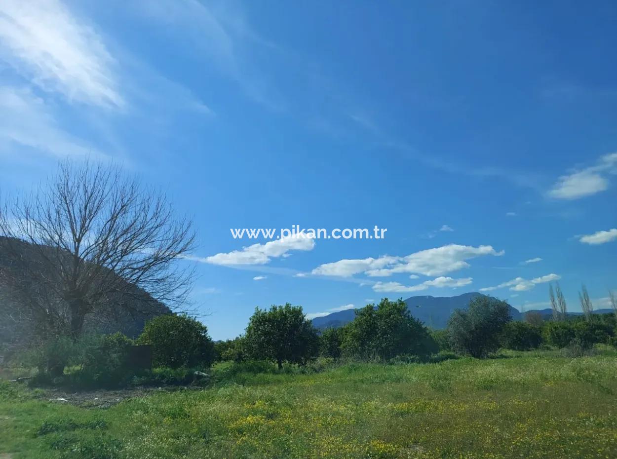 2 300 M2 Land Suitable For Investment In Ortaca Okçular Marmarlı For Sale