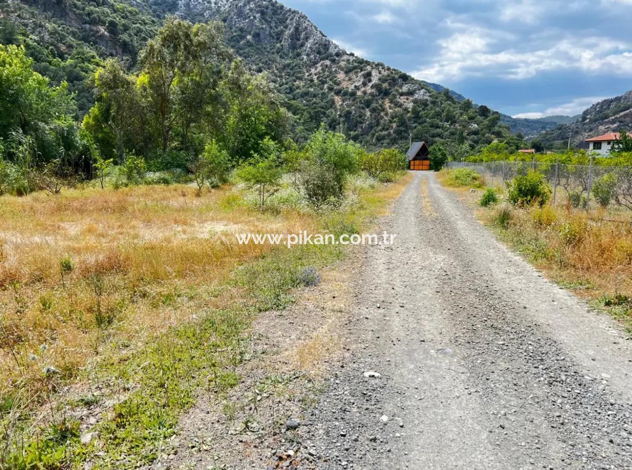 Ortaca Mergenlide Mountain Edge, 1 400 M2 Zoned Land For Sale