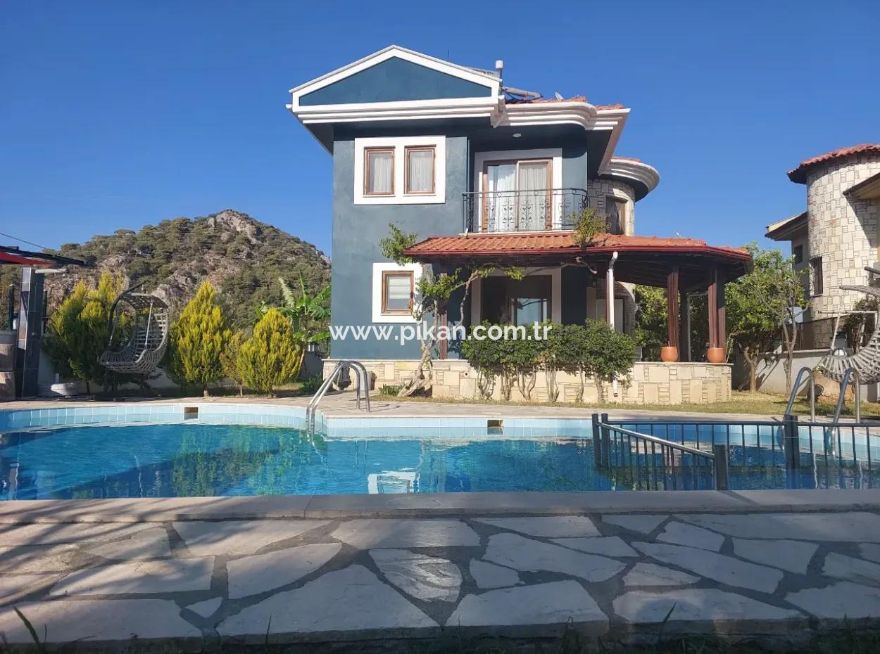 Muğla Dalyanda For Sale 566 M2 Plot, 3 1 Detached Villa