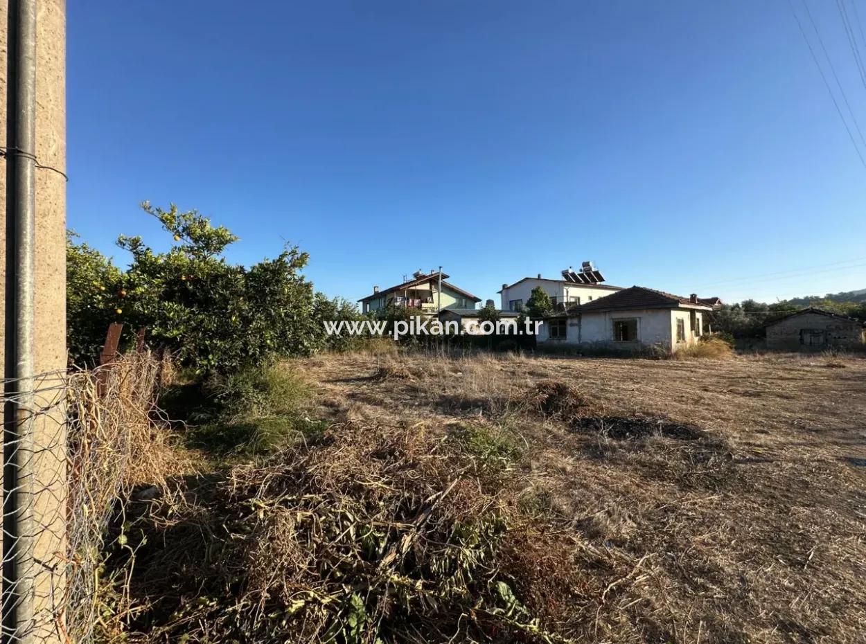 950 M2 Zoned Land For Sale In Ortaca Ekşiliyurt