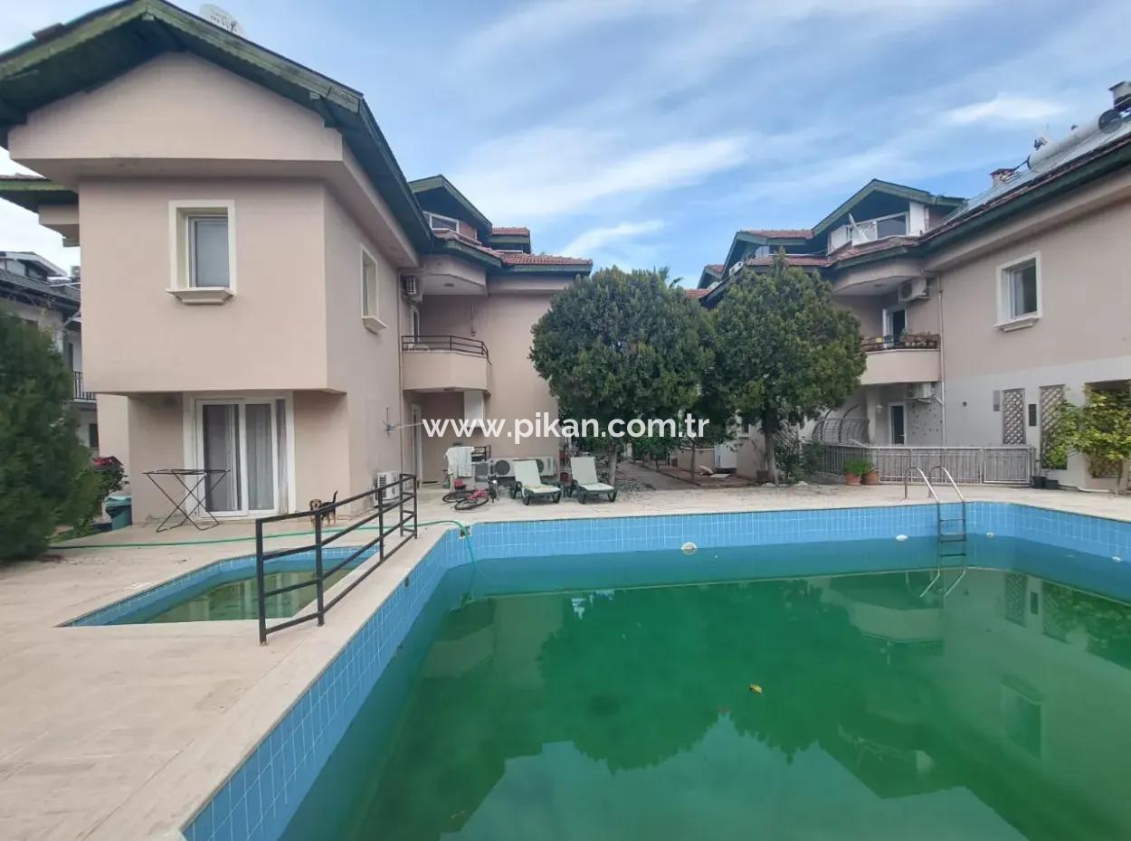 Muğla Ortaca Dalyanda Swimming Pool, Fully Furnished 1 1 Apartment For Rent