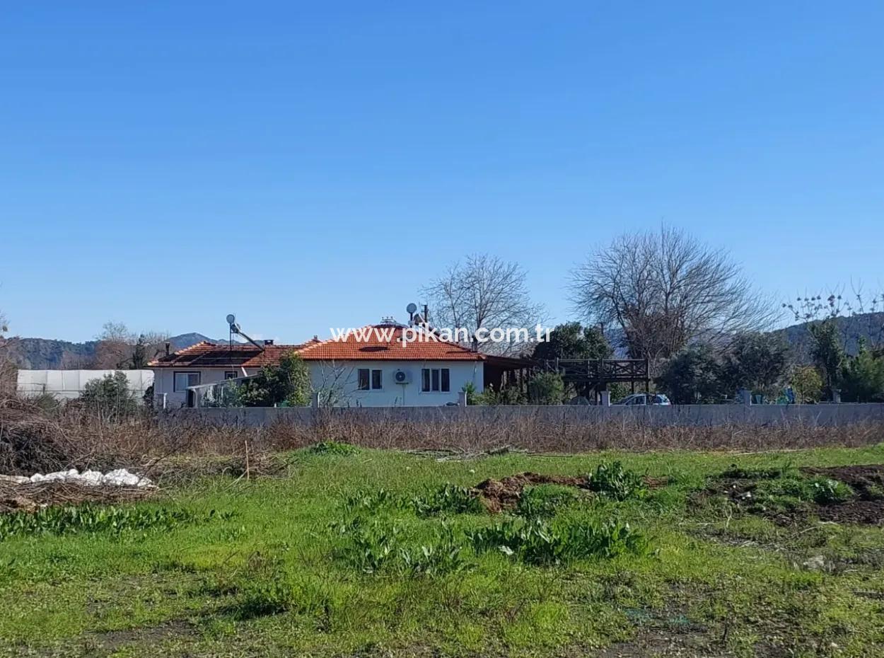 500 M2 Plot Of Land For Sale In Dalyan Okçular