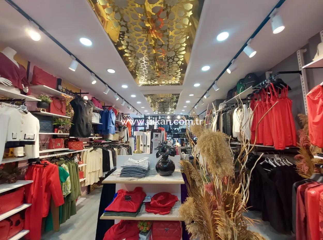 50M2 Women's Clothing Store In Ortaca Center Is For Rent.