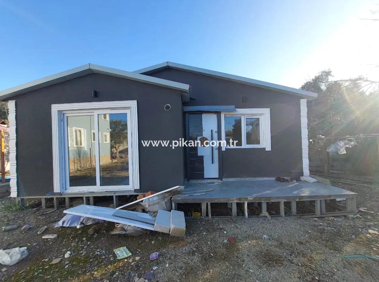 Ortaca Okçular 740M2 Land, 80 M2 2 1 Detached Unfurnished House For Rent