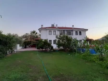 Muğla Ortaca Dalyanda Garden Furnished / Unfurnished 1 Detached Villa For Rent