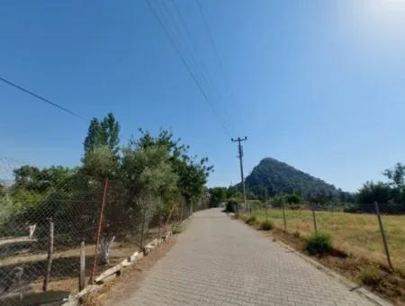 Köyceğiz Çandır Dalyan Canal Front 1000 M2 Land For Sale