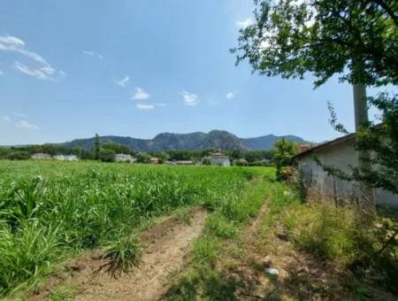 680M2 Bargain Land Suitable For Investment For Sale On The Border Of Dalyan In Ortaca Okçular