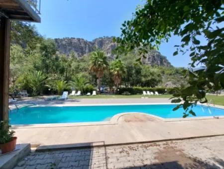 Muğla Dalyanda 3 1 Canal Front Roof Duplex For Rent