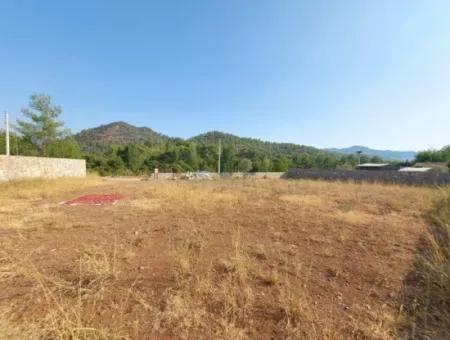 Detached 1 000 M2 Construction License Ready Land For Sale In Köyceğiz Beyobasi