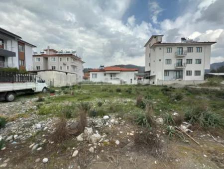 517M2 3 Floor Zoned Land For Sale In Ortaca Çaylı