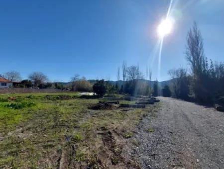 500 M2 Plot Of Land For Sale In Dalyan Okçular