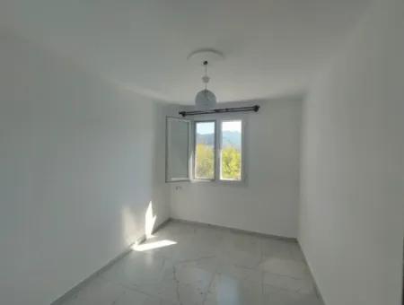 100 M2, 2 1, Detached New Apartment In Ortaca Okçular For Rent Without Furniture