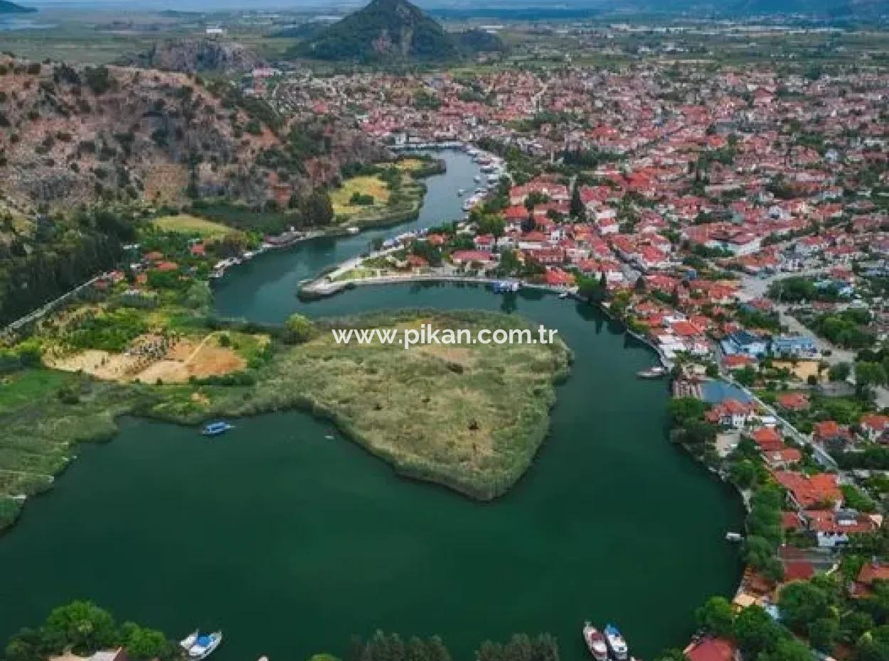 Mugla Dalyan Merkezde Kelepir, 2. Katta 150 M2 Mesken Veya İşyeri Satılık